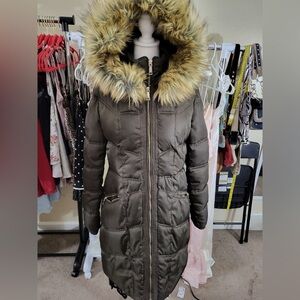 Vince Camuto Full length Puffer fur coat